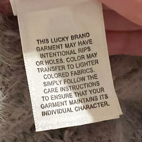 Beautiful like new Lucky Brand gray cozy sweater size M - Picture 7 of 9